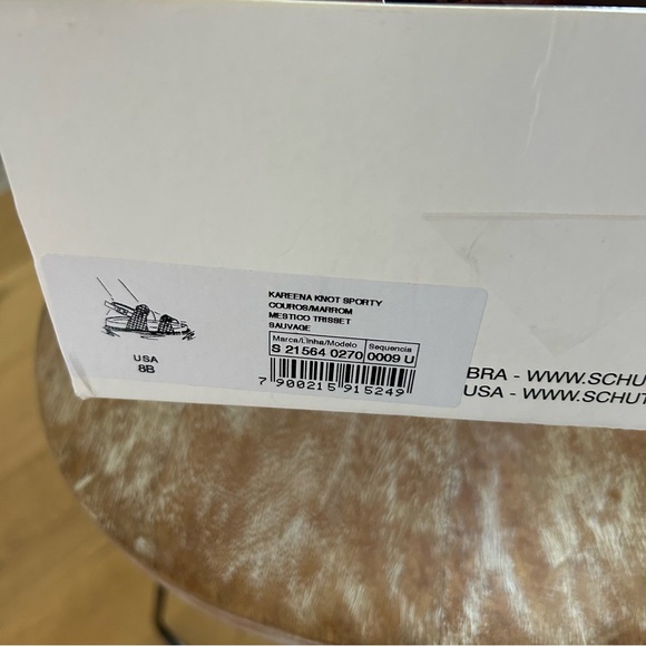 New Schutz Kareena Knot Woven Sporty Sandals - Picture 10 of 10